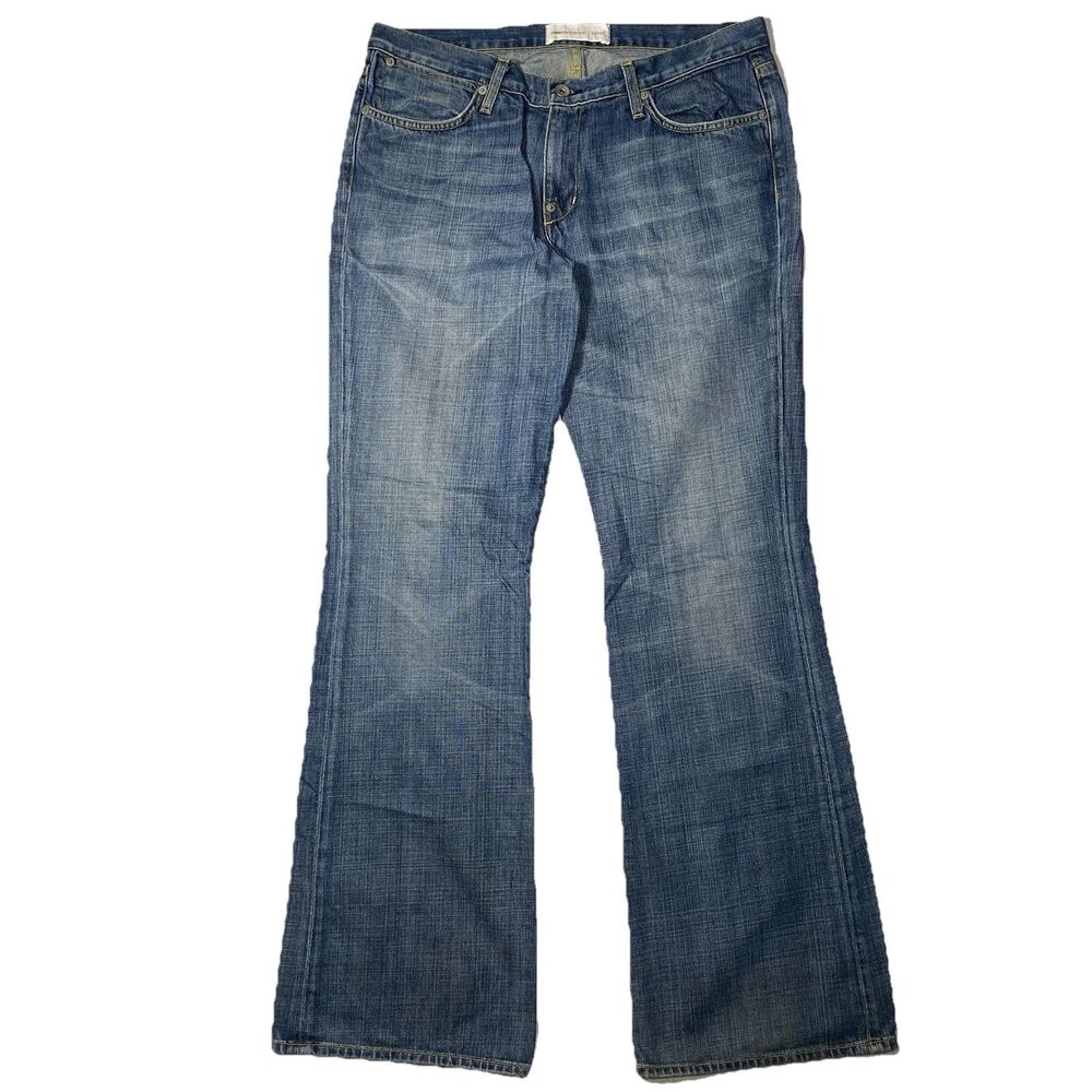 Vintage Y2K 2000s Paper Denim & Cloth Flare Bootcut Size 36 Jeans Denim